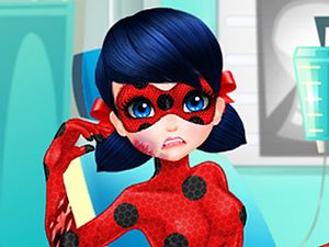 Dotted-Girl Ambulance For Superhero